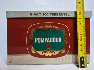 Caja Lata Pompadour Té 200 Bolsitas