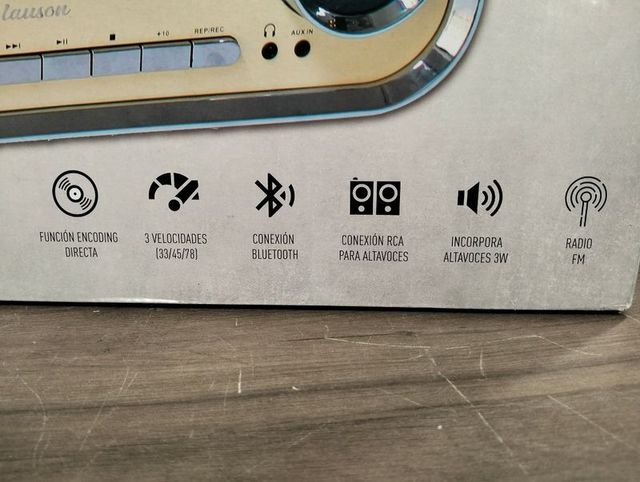 Lauson 01TT17 tocadisco Tocadiscos de tracción por