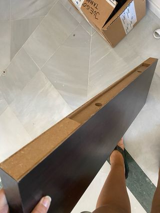 3 Estantes de Pared Ikea Madera Marrón