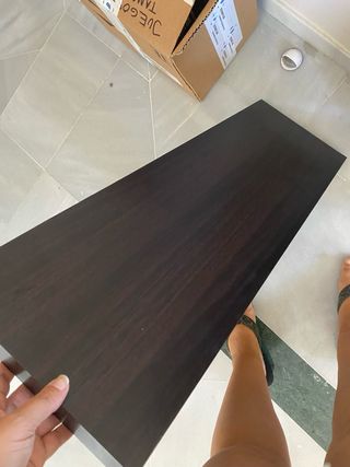 3 Estantes de Pared Ikea Madera Marrón
