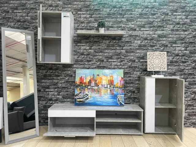 GENIAL CONJUNTO MUEBLE DE SALON