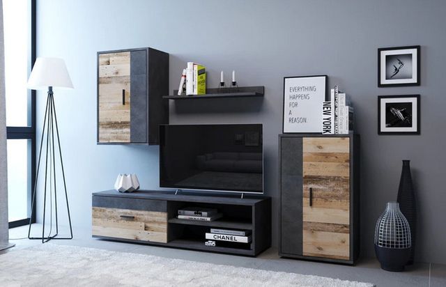 GENIAL CONJUNTO MUEBLE DE SALON