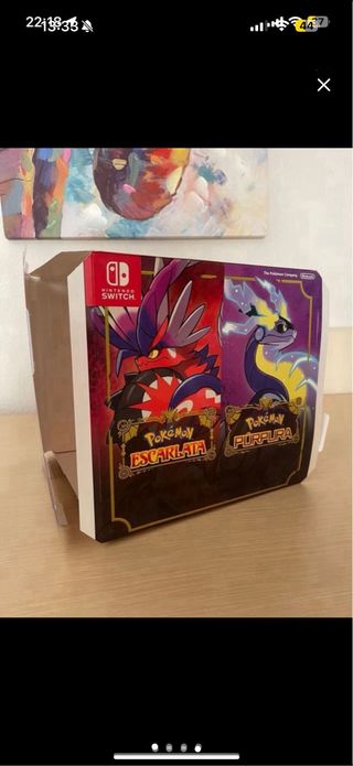 Scatola promozionale Pokémon Scarlatto e Violetto