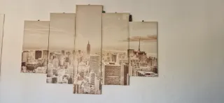 Cuadro Decorativo Skyline Nueva York