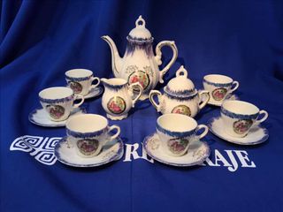 Juego de Té victoriano. Porcelana japonesa