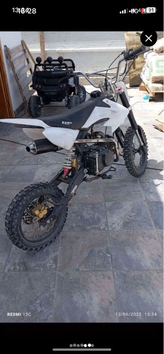 Pit bike semi nueba