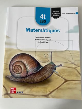 Matemàtiques 4t ESO