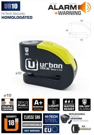 Antirrobo Alarma Moto Urban UR10