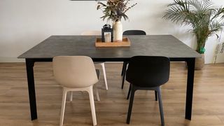 Mesa comedor extensible + 4 sillas