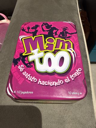 Juego de cartas Mim Too