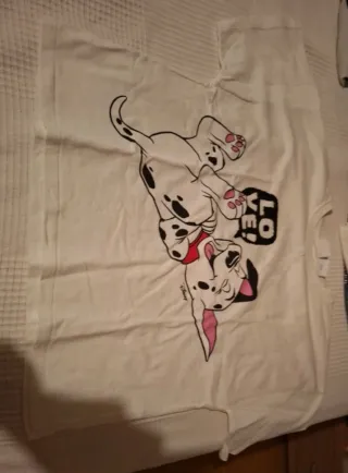 Camiseta Zara Dálmatas Love! Talla 13-14