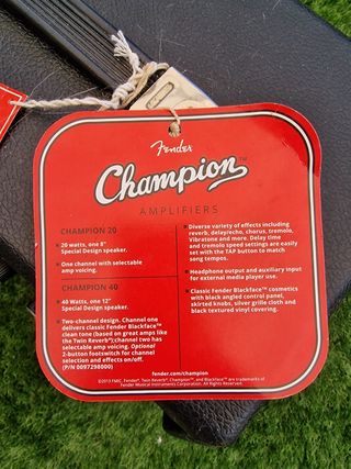 Amplificador Fender Champion 40 Nuevo