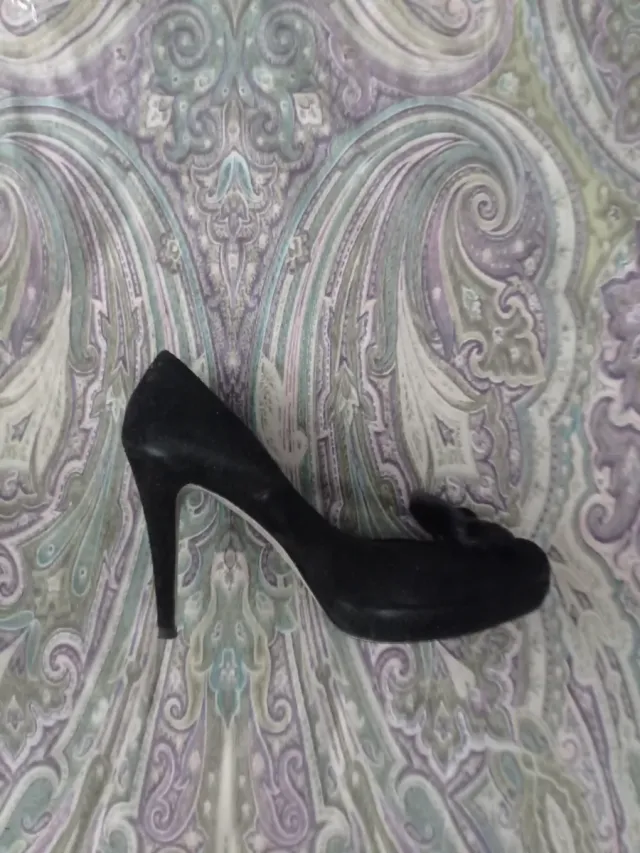 Zapatos de tacón negros Si talla 40