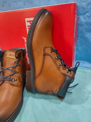 Botín Pikolinos Marrón Caballero