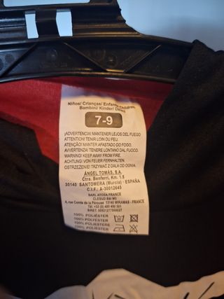 Disfraz zombi niño 7-9 años