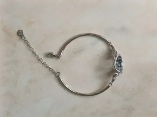 Bracciale Kate Lynn Cristallo Bermuda Blue Nuovo