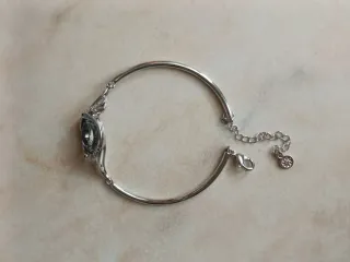 Bracciale Kate Lynn Cristallo Bermuda Blue Nuovo