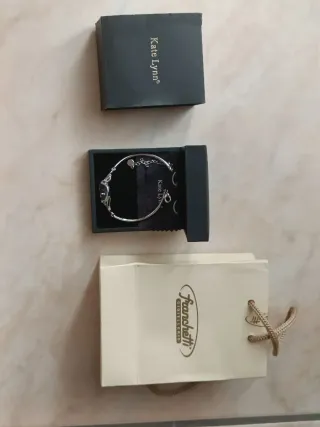 Bracciale Kate Lynn Cristallo Bermuda Blue Nuovo