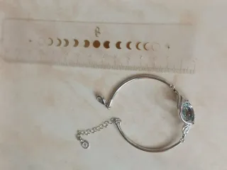 Bracciale Kate Lynn Cristallo Bermuda Blue Nuovo