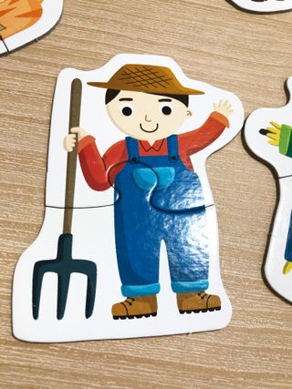 Puzzle Granja 12 Meses