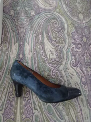 Zapatos Pie Santo Talla 40 Negros/Grises