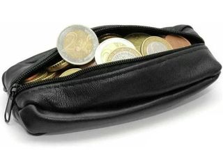 Monedero Llavero PIEL Doble