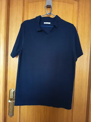 Polo Zara Azul Talla M