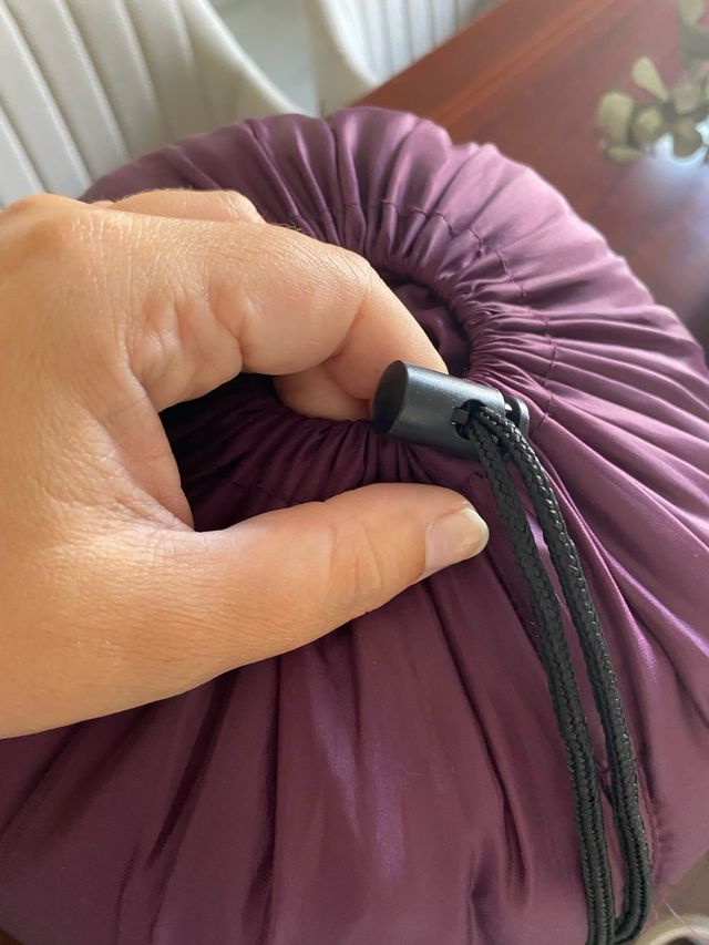 Saco de dormir Decathlon morado