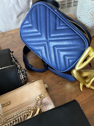 Lote Bolsos Marrón y Multicolor