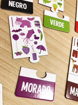 Puzzle Colores 12 Meses