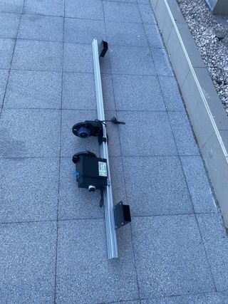 Enrollador para plotter de impresión