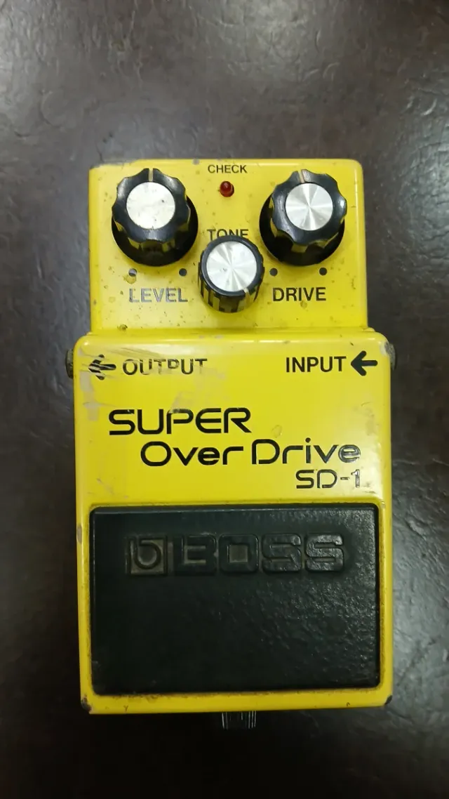 Boss SD-1 Super Overdrive Pedal Japan -rebajado-