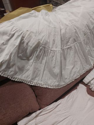 Enagua Fallera Huertana con Bolillos