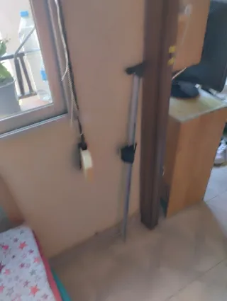 Soporte caña 1m en perfecto estado