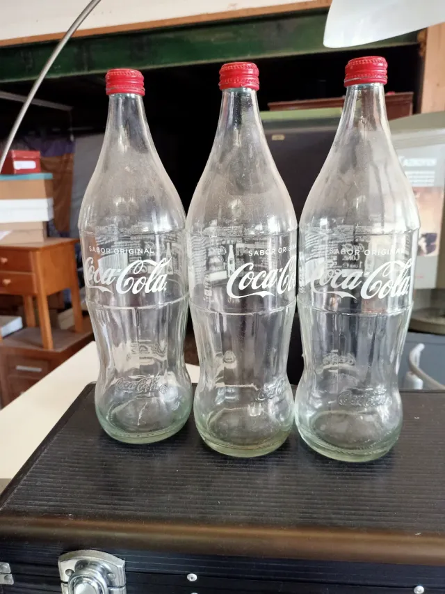 3 Botellas Coca-Cola Colección