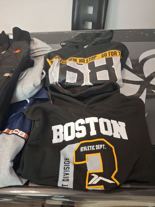 Lote Ropa 11/13 Años: Sudaderas y Chaqueta