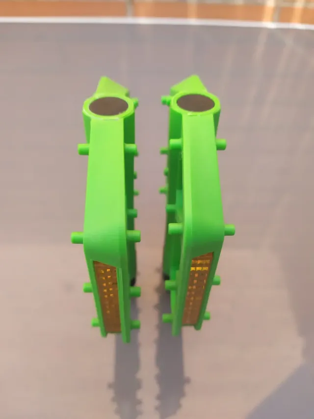 Pedales de plataforma BOLANY BY 1.0 verdes. NUEVOS