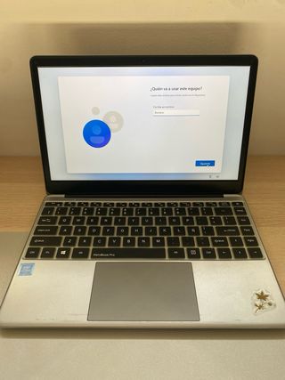 Chuwi HeroBook Pro Portátil Plata/Negro