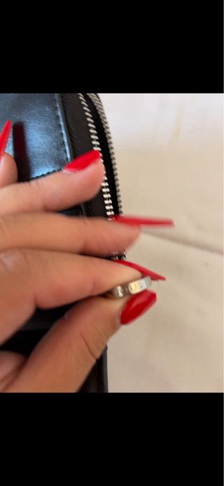 Cartera Tous azul y verde militar