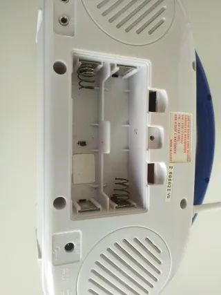 Radio Cassette Recorder.Funciona con pilas.