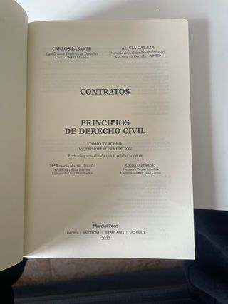 Principios de Derecho civil 23ª ed.: Tomo III: ...