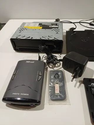 Pack DVD Portátil, Lector Tarjetas y Teclado