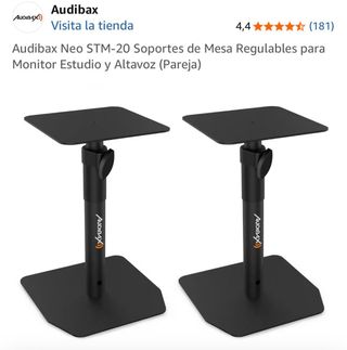Altavoces M-Audio BX5 D2 + Soportes Audibax