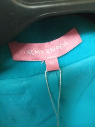 Abrigo Alma en Pena azul con pedrería