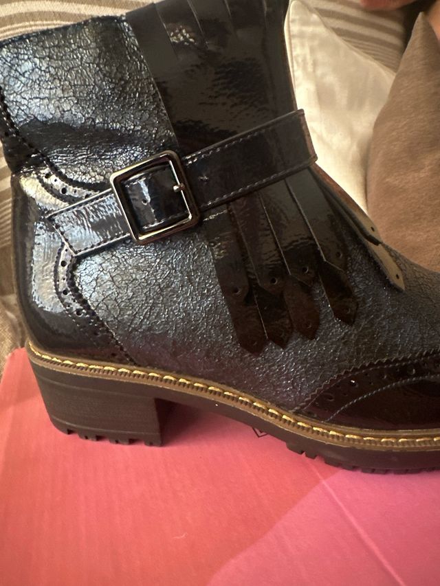 Botines negros mujer nuevos