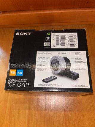 Radio Despertador Sony