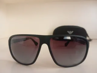 Gafas de Sol Emporio Armani Negras y Plateadas