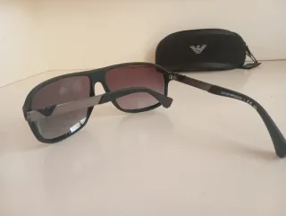 Gafas de Sol Emporio Armani Negras y Plateadas