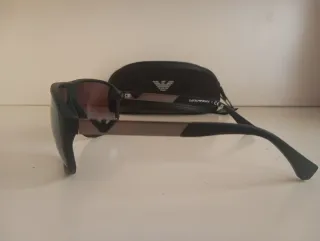 Gafas de Sol Emporio Armani Negras y Plateadas