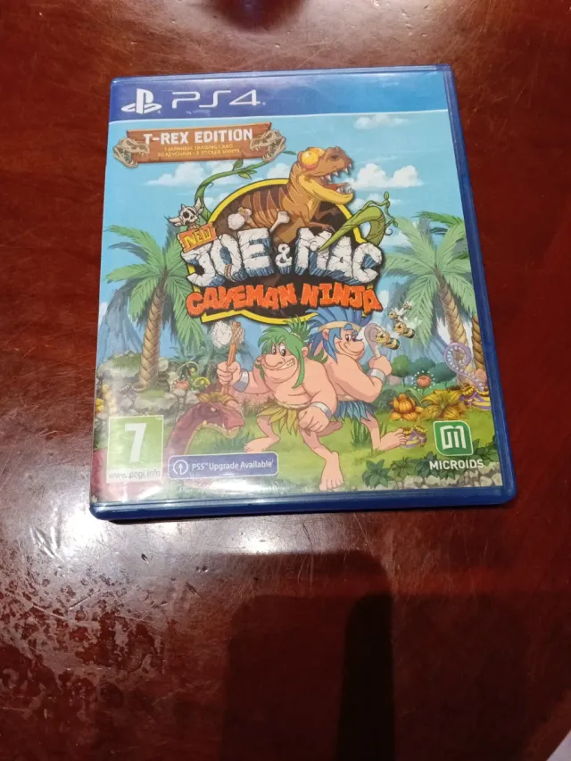 Joe & Mac caveman ninja PS4